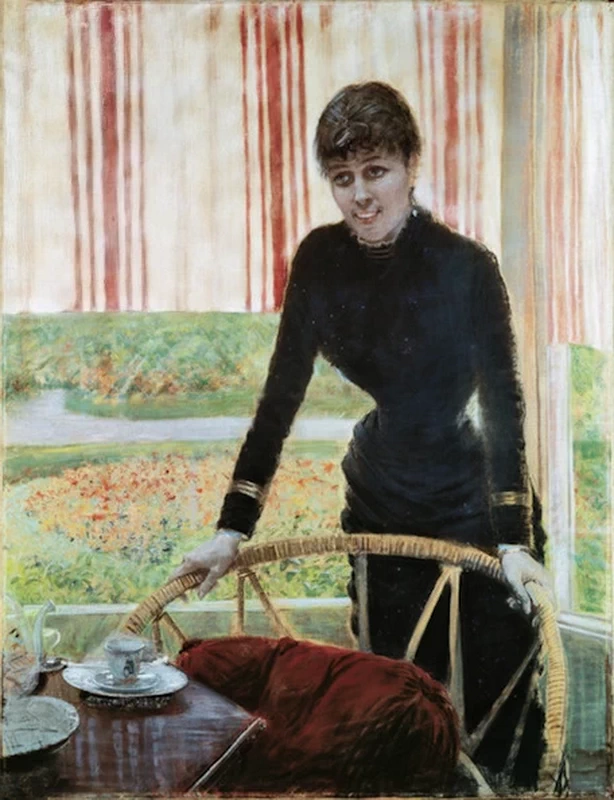 Giuseppe De Nittis - Caffè in veranda
